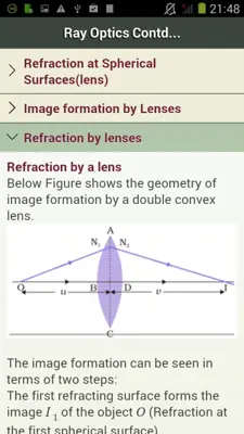 Physics Notes android App screenshot 3